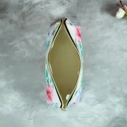 NFI Essentials Women Multi-Color Floral Makeup Cosmetic Pouches (Pack of 3) image 3