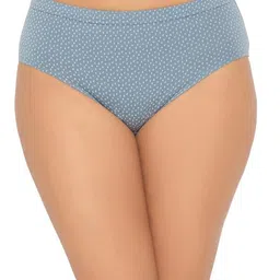 clovia Women's Cotton Pack of 3 Medium Waist Inner Elastic Hipster Panty - Multi image 2