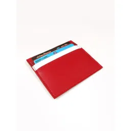 The House Of Ganges Vegan Leather Daily Cardholder - Rosewood /Sugar (S) image 3