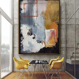 The Art House Multicoloured Abstract Painting Wall Art-picture-36