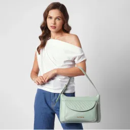 Caprese Women Jessica Green Handbag (M)-image-72