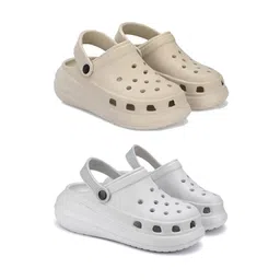 Premium Comfortable Regular Wear Women Clogs Sandal for Women's & Girls-Combo-COMBO(2)-OO1-OO5-5 -P2 image 1