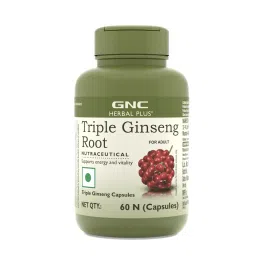 Triple Ginseng Root - GNC Herbal Plus image 1