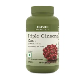 Triple Ginseng Root - GNC Herbal Plus image 2