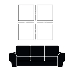 Nestroots Elegant Blooming Flowers Painting with Gold Floating Frame (Pack of 4) image 5