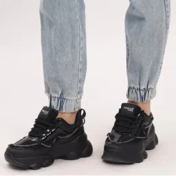 Hamster London Mousehole Black Party Sneakers-picture-20