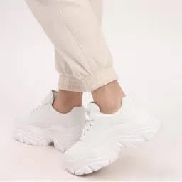 Hamster London Mousehole All White Party Sneakers-image-3