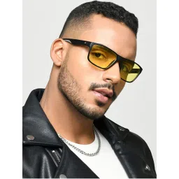 Vincent Chase Yellow Black Full Rim Square DRIVING GLASSES VC S14121-C8 Sunglasses-picture-18