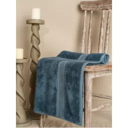 Ddecor Live Beautiful Blue Cotton 650 GSM Bath Towel - Pack of 1-picture-13