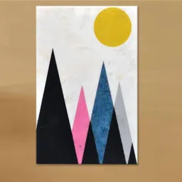 posh n plush White Abstract Marble Wall Art image 1