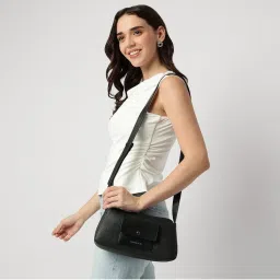 fastrack accessories Fastrack Black Solid Stellar Sling Bag-picture-22