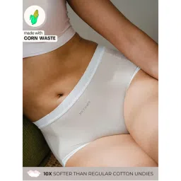 INTIMATE QUEEN Corn Bae Cloud-Soft Lacy Boyshorts Rash-Free Soothes Skin Feels Like a Hug in Beige color-image-96