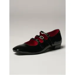 Theater Women Kelly Jr Rear Window Black Multi Strap Sandals-picture-10