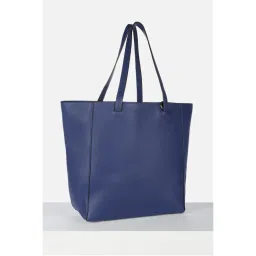 Allen Solly Women Navy Blue Formal Handbag with Detachable Strap-image-72