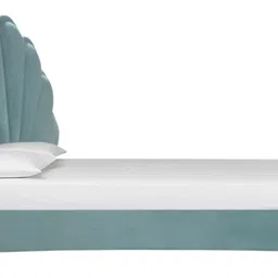 globally indian Dreamweaver Solid Wood Queen Size Bed in Provincial Teak Finish image 1