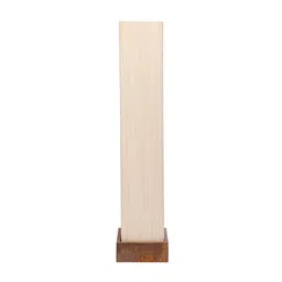 devansh Chassidy White Cotton Shade Floor Lamp image 2