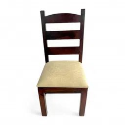 ikiriya Newport Solid Wood Dining Chair set of 1 in Dark Walnut Finish image 2