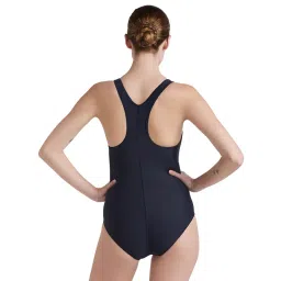 Speedo Women's Endurance10 Lycra Racerback One Piece Swimwear - True Navy & Marine Blue image 4