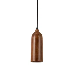 shoppeefry Cedar Teak Wood Pendant Light image 4