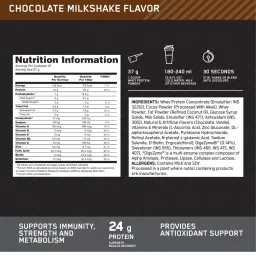 optimum nutrition on Optimum Nutrition (ON) Performance Whey Protein Powder, 24g Protein,1Kg (Chocolate Milkshake), Ultra-Filtered and Concentrated All-Whey Protein image 2