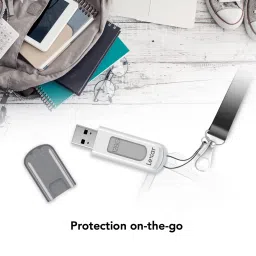 Lexar JumpDrive V100 64GB USB 3.0 Pen Drive (100 Mbps Read Speed, LJDV100-64GABGY, Grey) image 5