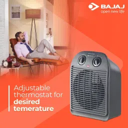 BAJAJ Majesty RFX 2 2000W Fan Room Heater with Automatic Thermal Cutout (Adjustable Thermostat image 3
