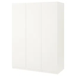 ikea pax / forsand Wardrobe, white/white, 150x60x201 cm image 2
