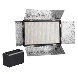 DigiTek D520B Com F750MU LED Video Light with Barndoor for Camera (Dual Color Temperature, Black)-picture-19
