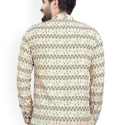 Valencia Fashion Men Ethnic Motifs Printed Indie Prints Kurta image 3