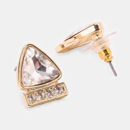 Forever Glam by Pantaloons Triangular Studs Earrings image 2
