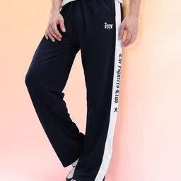 HRX by Hrithik Roshan Men Typography Printed Relaxed Fit Track Pants-picture-28