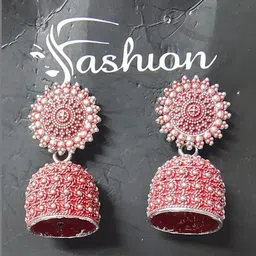 MUNMUN'S Floral Jhumkas Earrings-picture-10