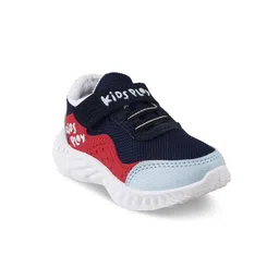 SHOESFORJUNIORS Kids Woven Design Velcro Slip-On Sneakers-image-2
