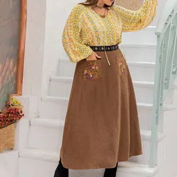 JC Mode Women A-Line Midi Skirt image 3