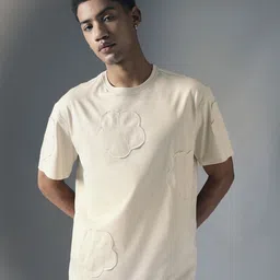 H&M Embroidered Crew Neck T-Shirt-picture-13