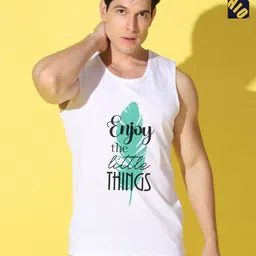 WOOSTRO Men Typography 2 Printed Raw Edge Slim Fit T-shirt-picture-41