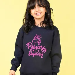 NUSYL Girls Printed Sweatshirt-image-86