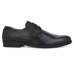 Alberto Torresi Men Textured Lace-Up Formal Derby Shoes image 2