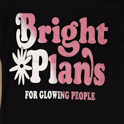 V-Mart Girls Typography Printed T-shirt image 4