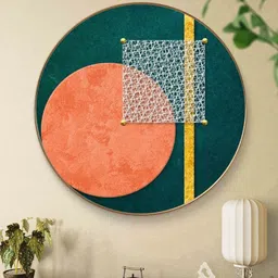 Livin'luxe Multicoloured MDF Wall Paintings-picture-30