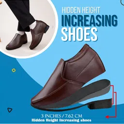 Bxxy Men Formal Slip-On High-Top Shoes image 3