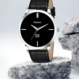 PERUCCI Men Brass Printed Dial & Leather Straps Analogue Watch WATH94EW3PDQYDED image 4