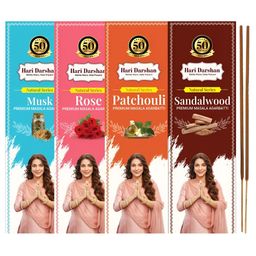 Hari darshan 4-Pcs Blue & Pink Environmental Friendly Long Lasting Masala Incense Sticks-picture-23