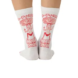 Socksxpress Rick & Morty Men Pack Of 2 Patterned Combed Cotton Calf-Length Socks image 4