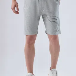 Park Avenue Men Typography Printed Mid-Rise Shorts-image-86