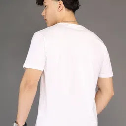 BRAWNY BATTLER Men Graphic Printed Round Neck Cotton T-shirt image 5