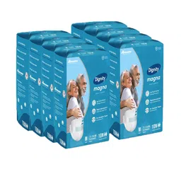 Dignity Set Of 8 Magna Adult Diapers- M- 10 Diaper Each-picture-24