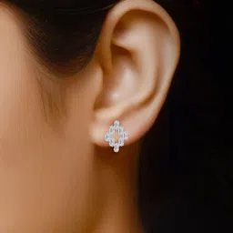VIVASTRI Women Gold-Plated Alloy Earrings image 2