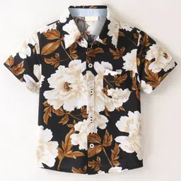 DUTT CREATION Boys Classic Floral Printed Casual Shirt-picture-56