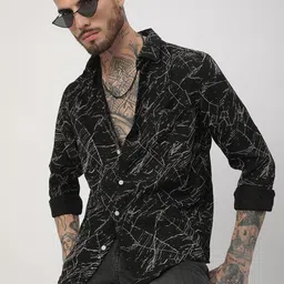 VASTRADO Men Classic Slim Fit Opaque Casual Shirt-picture-26